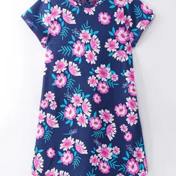 Nite Flite Girls Pure Cotton Printed Nightdress-image-95