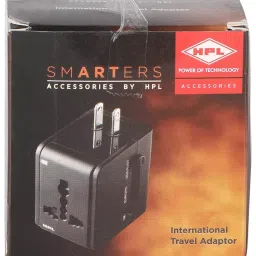HPL Black International Travel Adapter EASMIA03-28