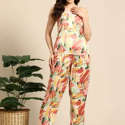 Mast & Harbour Women Printed Night suit-picture-40