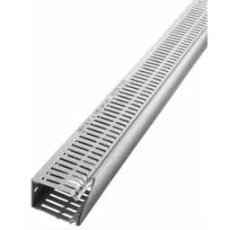 RS PRO Grey Slotted Panel Trunking Open Slot 2 m PVC, 1548103-picture-29