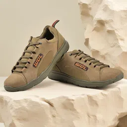 Woodland Men Lace-Ups Round Toe Sneakers-picture-52