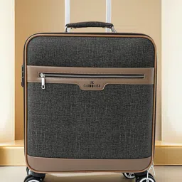 THE CLOWNFISH Unisex Aegis Series Soft Sided Cabin Trolley Bag-image-34