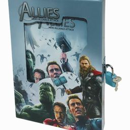 KARBD Allies C Super Hero Alliance Attack Secret Lock Diary- 94 Pages-image-9
