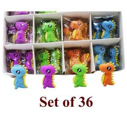 Asera Dino Erasers for Kids/Girls Birthday Return Gifts (Set of 36)-image-10