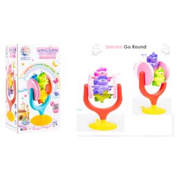 Ratnas Unicorn Go Round Musical High Chair Spinner Toy - Multicolour-18