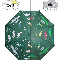 KARBD Colour Changing Auto Open Magic Umbrella - Dark Green-28