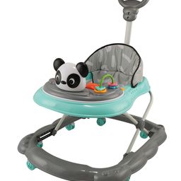 JoyRide Kidzoo BabyGo Musical Panda Walker Compact Foldable Activity Walker with Adjustable Height & Parental Handle for Boys|Girls  - Green-11