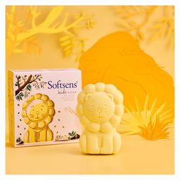 Softsens Samba the Lion Kids Soap(75g) - Pack of 4-image-12