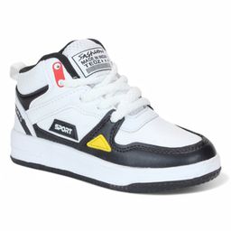 Lil Lollipop Colour Blocked Detailed Lace Up Shoes - Black-picture-47