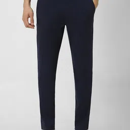 Van Heusen Flex Men Solid Slim Fit Trousers-image-32