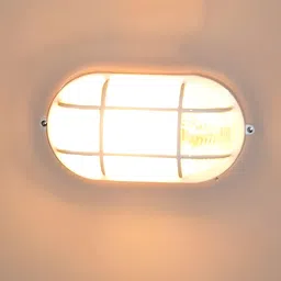 KINIS White Acrylic Quirky Abstract Shaped Wall Lamp With Bulb-16
