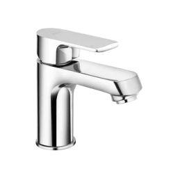 CERA Chelsea Single Lever Table Mount Basin Mixer with 450 mm Braided Connection Pipe, F1016451-40