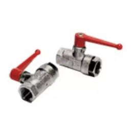 Legris Nickel Plated Brass 2 Way Ball Valve Threaded 3.8 mm 8.8 mm, 0469 04 10 (Pack of 5 Pcs)-picture-23
