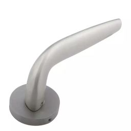 Decorio Mortise Handle Set Rose Satin Silver Matt Lacquer Finish, DCO-114-image-75