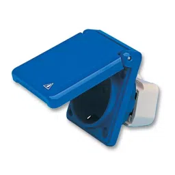 WALTHER Socket, Schuko, Fixed Hinged Cover, 10003-picture-26