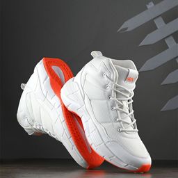HRX by Hrithik Roshan Men Mesh Basketball Non-Marking Lace-Ups Shoes-picture-17