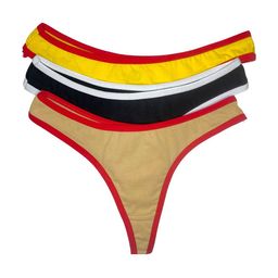 Diving Deep Women Pack of 3 Colourblocked Thongs Briefs-picture-21