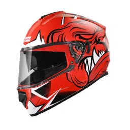 Studds N2 Red Large (580 mm) Full Face Helmet, Drifter D1 Decor-image-54