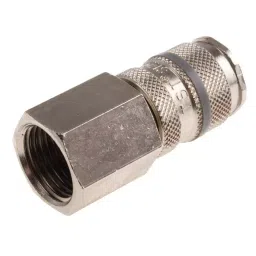RS PRO Brass Female Pneumatic Quick Connect Coupling G 1/2 Female Threaded, 6671894-image-87