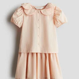 H&M 2-Piece Blouse And Skirt Set-4