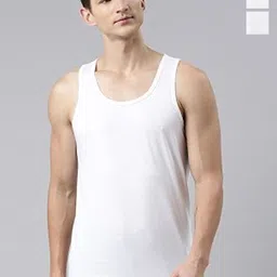 CAVENDERS Pack Of 3 Scoop Neck Pure Cotton Basic Vests - C43=-SWIFT---3---85-image-57