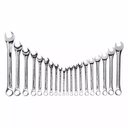 Westward Combination Wrench Set Steel Full Polish Offset, 33M575-image-66