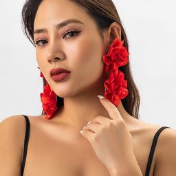 StyleCast x Revolte Floral Studs Earrings image 3