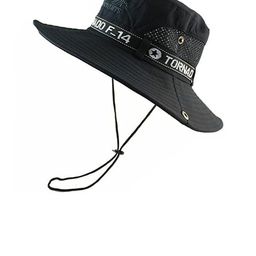 Alexvyan Men Textured UV Protection Sun Hat-26