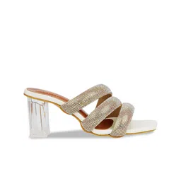 STEPT6 Embellished PU Stiletto Mules-image-57