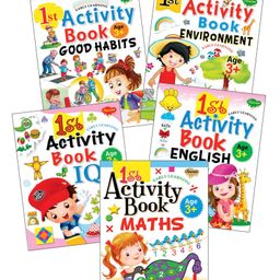 1st Activity Books Set of 5 - English-15