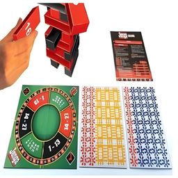AKN TOYS Building Blocks And Stacking Toy Jenga Casino Game Fun Entertaining Travel Game - Multicolor image 3