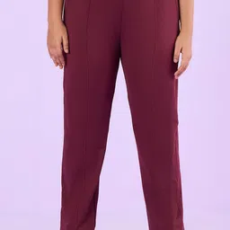 Big Hello - The Plus Life Women Mid-Rise Track Pants-picture-44