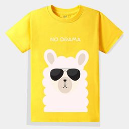 KAVEE Boys Bio Finish Graphic Printed Round Neck Cotton T-shirt-image-42