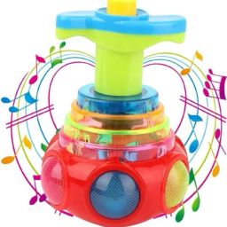 Spinning Top Magic Lattoo Toy with LED Lights Music Attractive Toy For Kids-image-45
