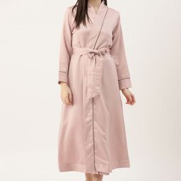 ETC Women Solid Maxi Robe-53