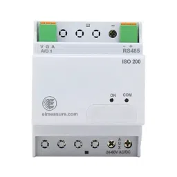 Elmeasure Isolator with Dual Output Accuracy Class 0.2% and 60 to 300V AC/DC Aux Input, IS0200D302X1100-15