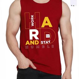 WOOSTRO Men Pack Of 2 Typography Printed Round Neck Cotton Slim Fit T-shirts-image-93