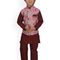 Kidotsav Boys Regular Kurta with Pyjamas-28