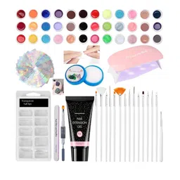 NANCY AJRAM 67-In-1 Poly Nail Extension With Builder Gel, Nail Colors & Brushes-30