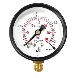 Japsin Instrumentation Commercial Pressure Gauge 0 to 2.1 Kg/cm² Range 63 mm (2½ Inch) Dial Size, JIPL-CPG-63MM-B6-27