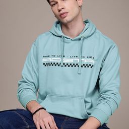 The Roadster Life Co. Printed Relaxed Fit Hooded Sweatshirt-image-85
