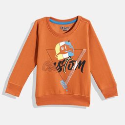 Eteenz Boys Premium Cotton Typography Printed Sweatshirt-27