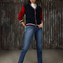 High Star Women Striped Cardigan-image-20