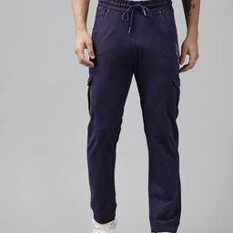 PERFKT-U Men Cargo Training or Gym Track Pants-image-9