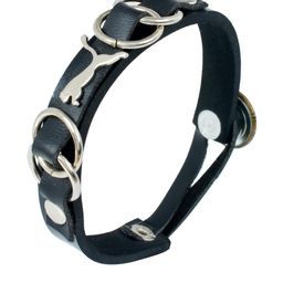 Missmister Leather Rhodium-Plated Bracelet-image-64