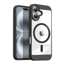 Luxury Kase Unisex Shockproof Transparent Clear Hard Back Cover Case with Soft Edge-image-85