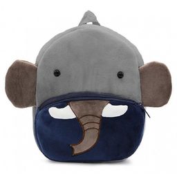 Frantic Premium Quality Soft design ND Blue Elephant Bag for Kids-image-36