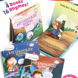 Intelliskills 3D Interactive Pop-Up Rhyme Time Book Set of 4 | 16 Classic Nursery Rhymes | Jack & Jill, Humpty Dumpty, Johnny Johnny & More | Boosts Vocabulary | BIS Certified | Educator Recommended-picture-39