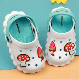 Cute Walk by Babyhug Slip On Clogs With Applique - White-picture-27
