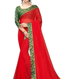limtd Pure Georgette Saree-picture-7